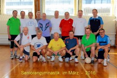 Seniorengymnastik Frühjahr 2016